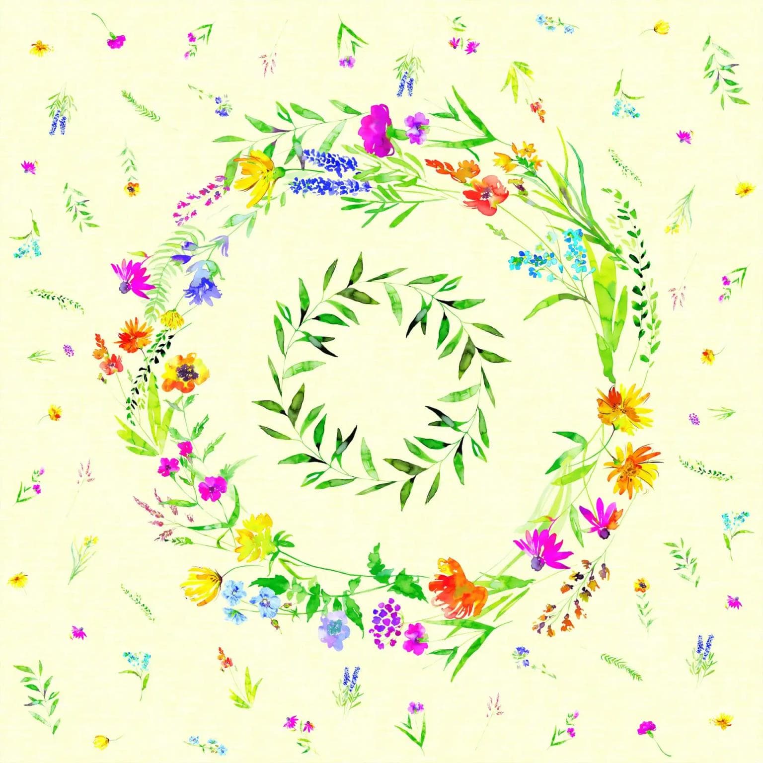 Tischdecke Airlaid, 80 x 80 cm, 1/8 Falz, Molly