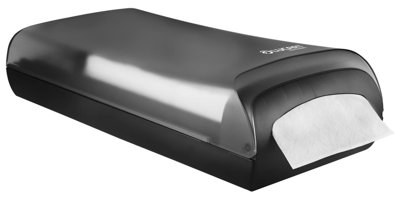 Thekenspender für 525 Servietten, aus Kunststoff (ABS) schwarz,