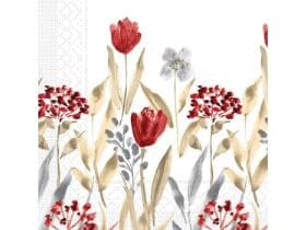 Servietten Tissue 3-lagig, 40 x 40 cm, 1/4 Falz, "Selma" (Herbst)