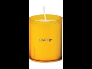 Refill Cups, 63 mm, Brenndauer 24 Std, orange