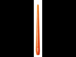 Premium Spitzkerzen, 2.2 x 28 cm, Brenndauer 10 Std., orange