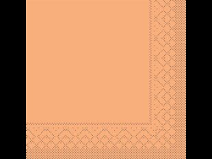 Servietten Tissue 3-lagig, 33 x 33 cm, 1/4 Falz, aprikot
