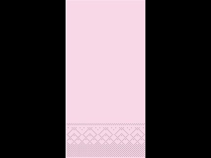 Servietten Tissue 3-lagig, 33 x 33 cm, 1/8 Falz, rosa