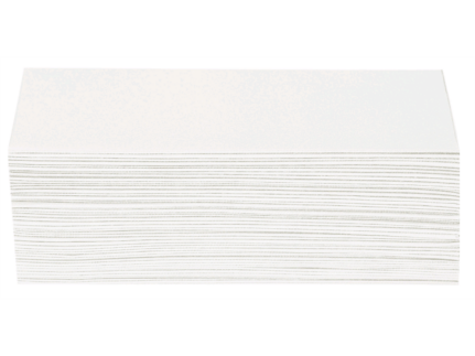 Tischdecken Airlaid, Pearl-Coating , 80 x 80 cm, 1/8 Falz, "DAMAST" weiss