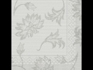 Servietten Tissue 3-lagig, 40 x 40 cm, 1/4 Falz, "LISBOA" grau