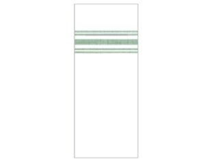Bestecktasche Airlaid, 40 x 33 cm, 1/8 Falz, "BILL" grün