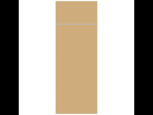 Bestecktasche Softpoint, 40 x 33 cm, 1/8 Falz, einfarbig, sand