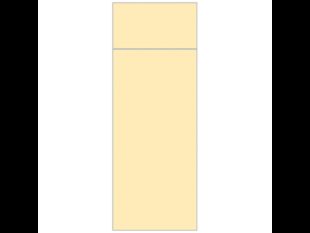 Bestecktasche Softpoint, 40 x 33 cm, 1/8 Falz, einfarbig, creme
