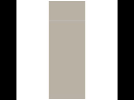 Bestecktasche Softpoint, 40 x 33 cm, 1/8 Falz, einfarbig, beige