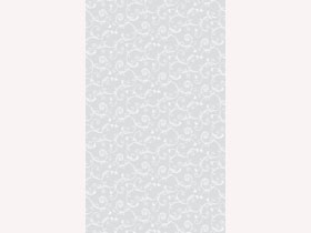 Tischdecken Lotus-Coating, 80 x 80 cm, 1/4 Falz, weiss/grau, "Gala"